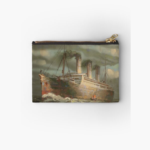 Item preview, SS Imperator at sea - painting by Eliott Sontot designed and sold by Eliott Sontot.