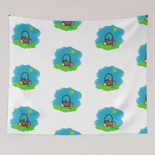 Item preview, Cartoon Easter Basket designed and sold by veannaroseart.