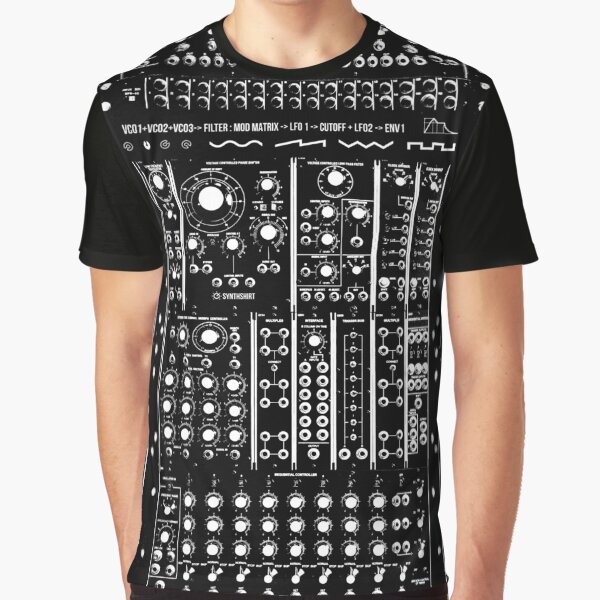 Item preview, Modular 2 White designed and sold by synthshirts.
