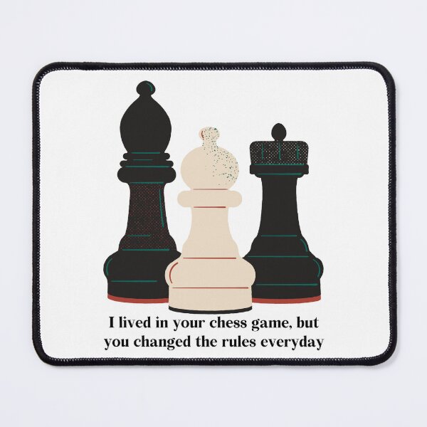 Item preview, Taylor Swift ‘I lived in your chess game, but you changed the rules everyday’ designed and sold by Sarah Swiftie.