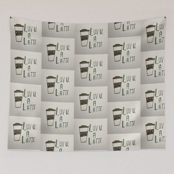 Item preview, Luv u a latte by Abby designed and sold by Becky Hunter.