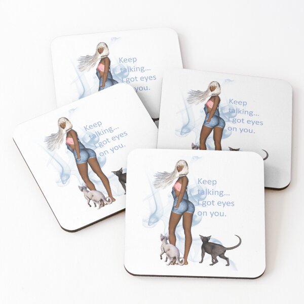 Item preview, Sharon Avoids Dodgy People designed and sold by Patricia Brown.