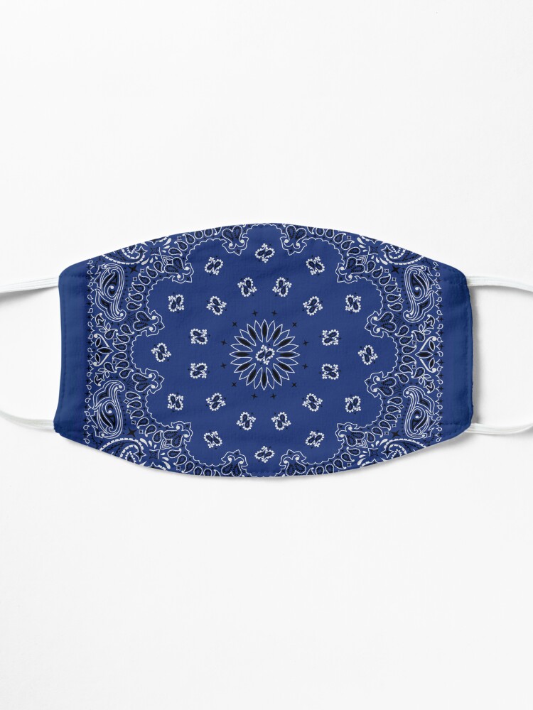 Mask Blue Bandana | Pattern\
