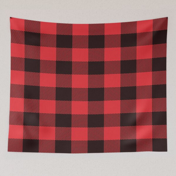 Item preview, Lumberjack Red Variegated Plaid designed and sold by GnuArt.