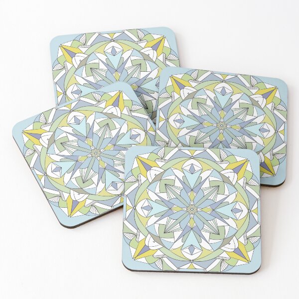 Item preview, Boho Abstract Winter Cool designed and sold by teach92.