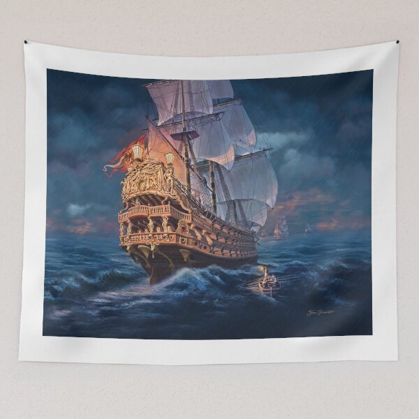 Item preview, Stormy Voyage designed and sold by Jane Girardot.