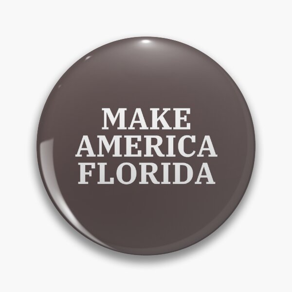 Item preview, MAKE AMERICA FLORIDA (White letters on Red) designed and sold by BridgetMagala.