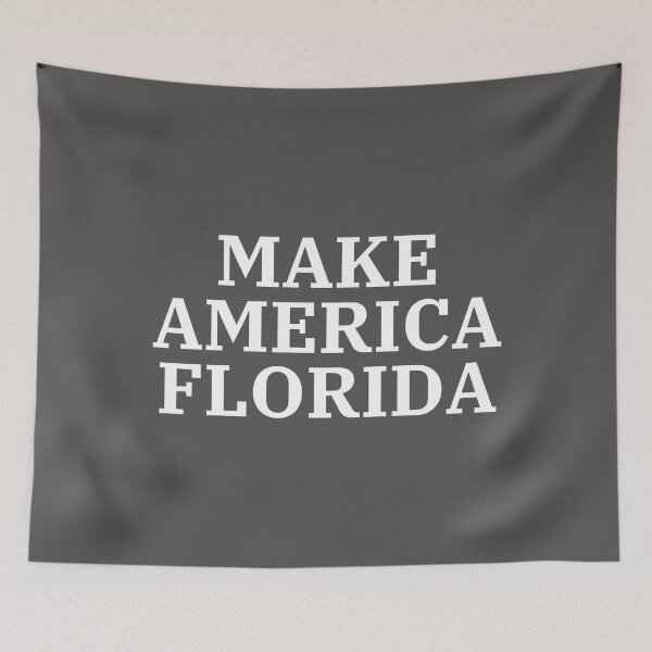 Item preview, MAKE AMERICA FLORIDA (White letters on Red) designed and sold by BridgetMagala.
