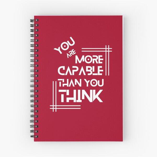 Item preview,  You are more capable than you think designed and sold by Spreading Smile.