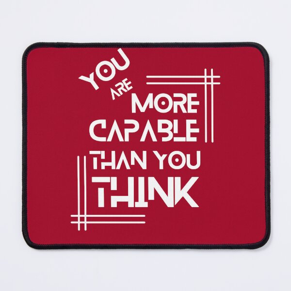 Item preview,  You are more capable than you think designed and sold by Spreading Smile.