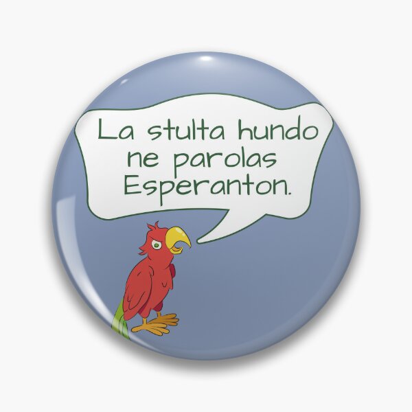 Item preview, La stulta hundo ne parolas Esperanton designed and sold by Zebastjan Johanzen.