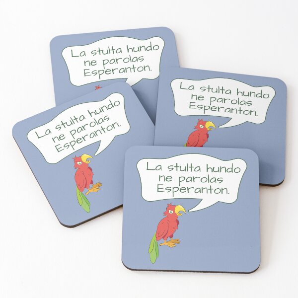 Item preview, La stulta hundo ne parolas Esperanton designed and sold by Zebastjan Johanzen.