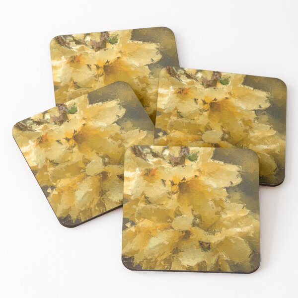 Item preview, yellow flower painting designed and sold by HowardRoberts.