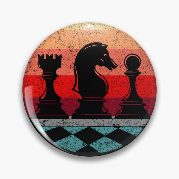 Item preview, Chess Retro Pieces designed and sold by ThePawnStore.