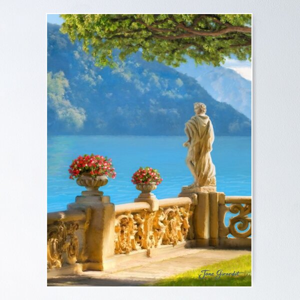 Item preview, Statue at Lake Como designed and sold by Jane Girardot.