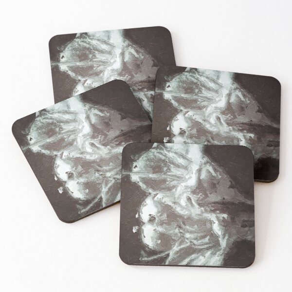 Item preview, Painted flower bnw designed and sold by HowardRoberts.
