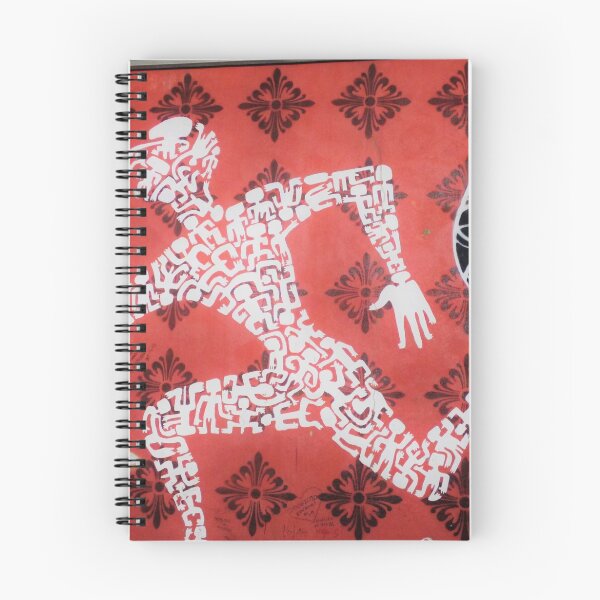 Item preview, menorcan street art - running man designed and sold by Haparanda66.