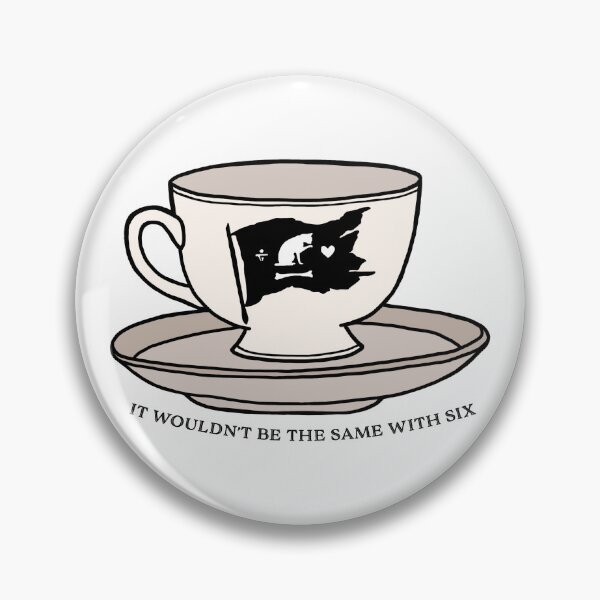 Item preview, Our Flag Means Death Teacup designed and sold by loki-doki-choki.