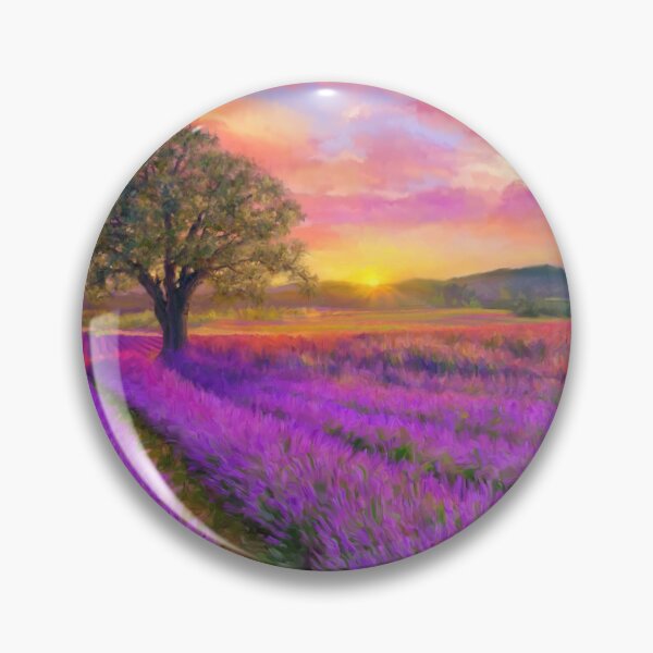 Item preview, Lavender Fields Sunrise designed and sold by Jane Girardot.