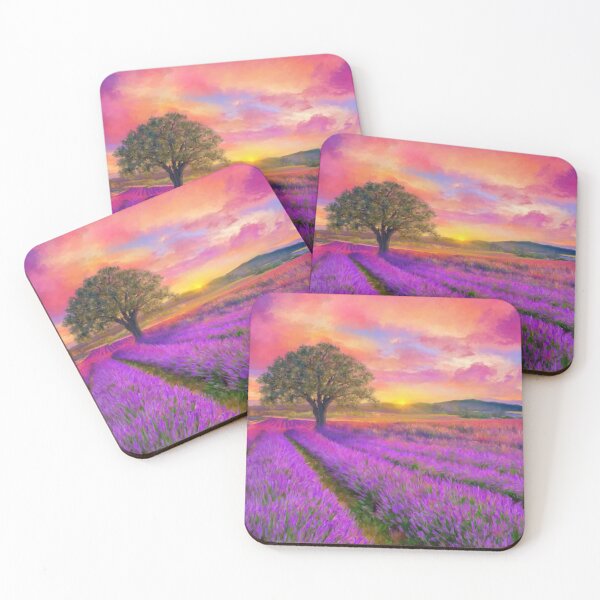 Item preview, Lavender Fields Sunrise designed and sold by Jane Girardot.
