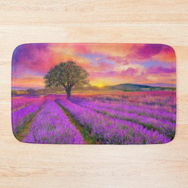 Item preview, Lavender Fields Sunrise designed and sold by Jane Girardot.