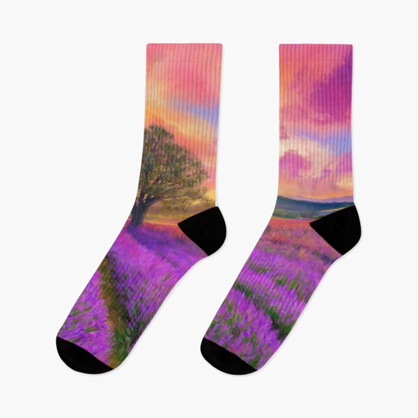 Item preview, Lavender Fields Sunrise designed and sold by Jane Girardot.