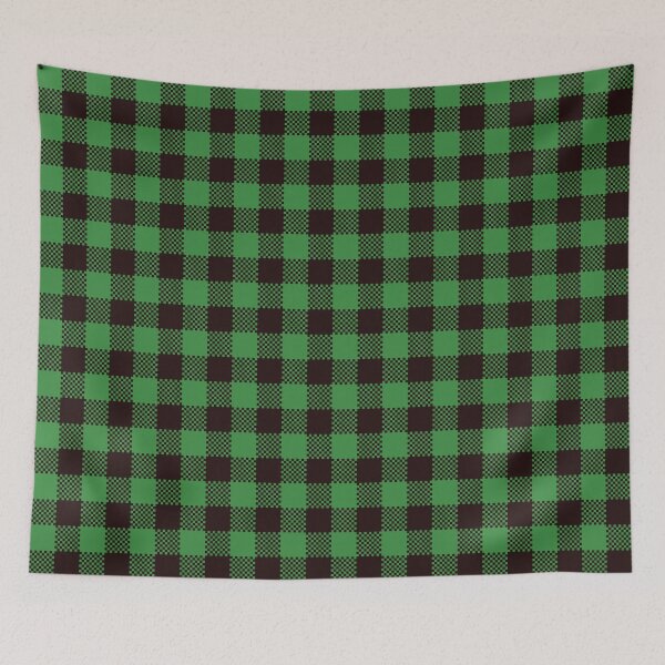 Item preview, Green-Buffalo-Variegated-Plaid designed and sold by GnuArt.