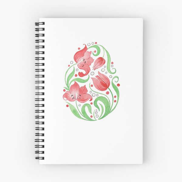 Item preview, Easter Egg Watercolor - Spring Tulips designed and sold by Anna Bucciarelli.