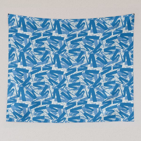 Item preview, Marker Scribble Blue designed and sold by Kawaii85.