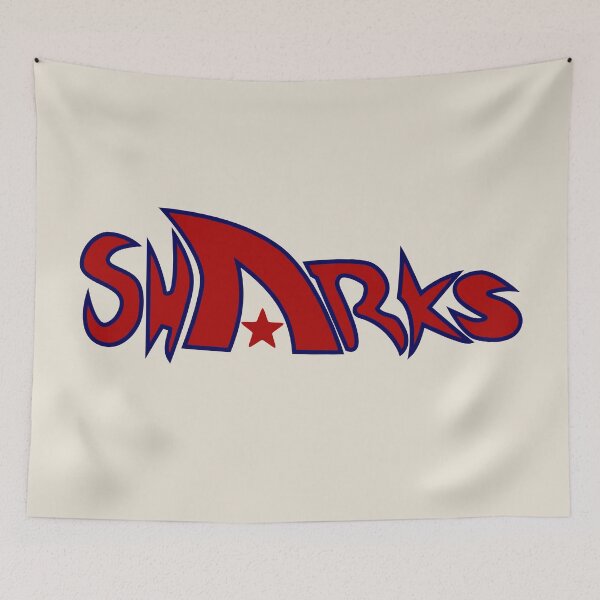 Item preview, Sharks Logo (red) designed and sold by ZapJazz.
