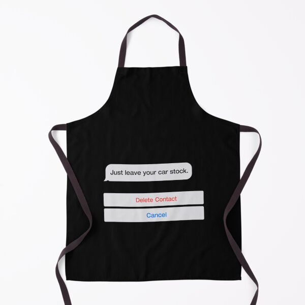 Item preview, Just leave your car stock meme designed and sold by BaujaMaopa.