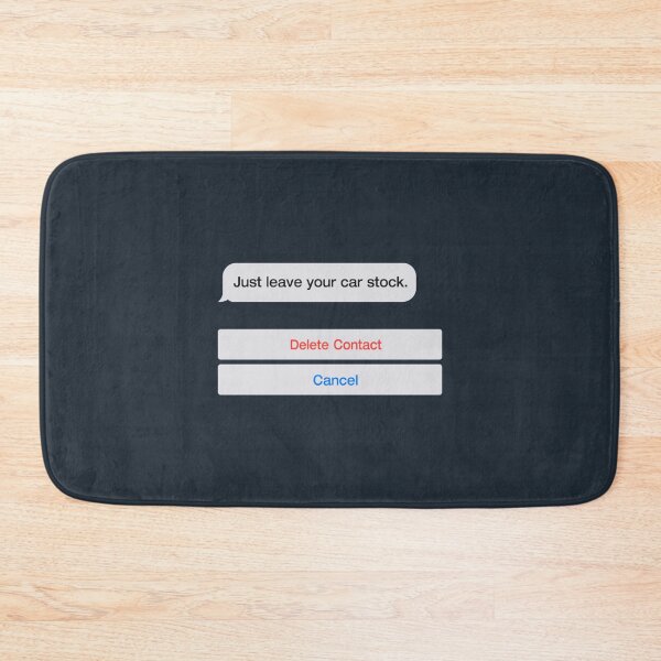 Item preview, Just leave your car stock meme designed and sold by BaujaMaopa.