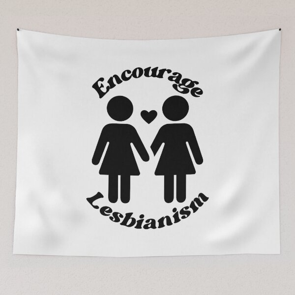 Item preview, encourage lesbianism  designed and sold by adoresapphics.
