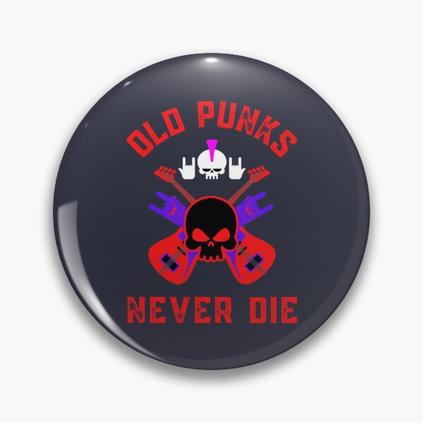 Item preview, Old Punks Never Die designed and sold by BaujaMaopa.