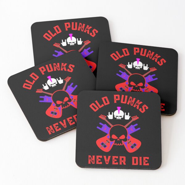 Item preview, Old Punks Never Die designed and sold by BaujaMaopa.