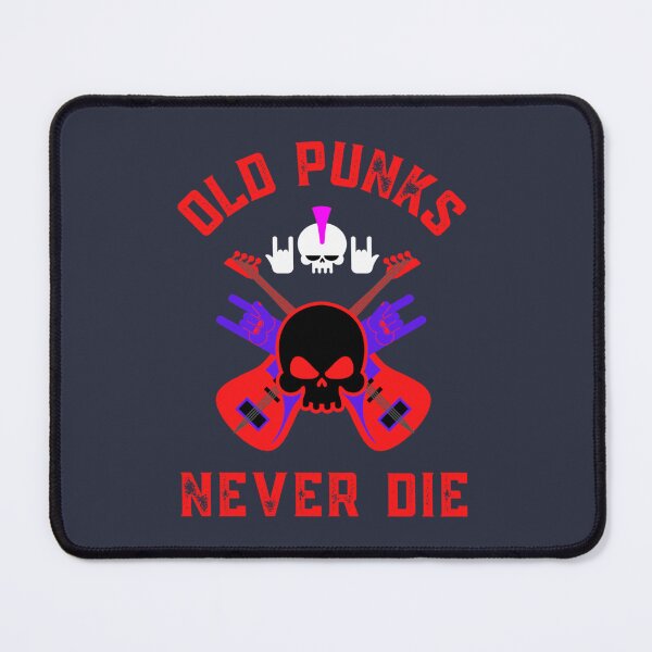 Item preview, Old Punks Never Die designed and sold by BaujaMaopa.