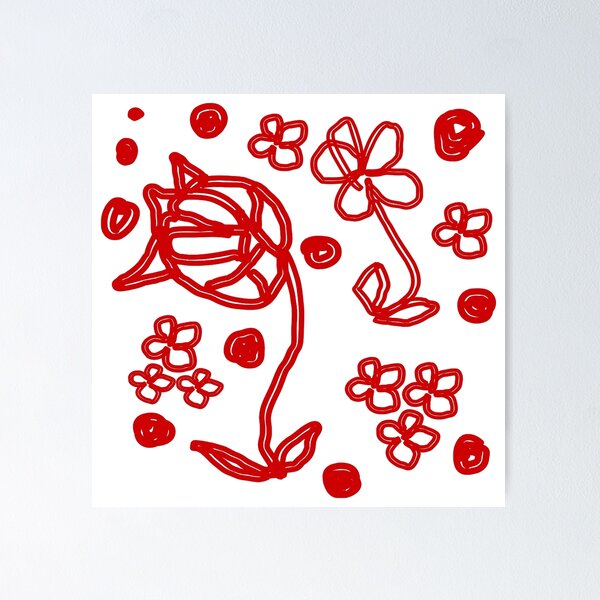 Item preview, Red Flowers designed and sold by andersonartist.