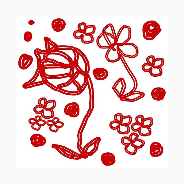 Item preview, Red Flowers designed and sold by andersonartist.