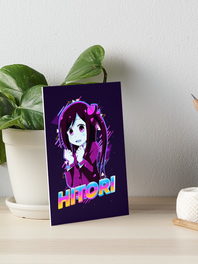 Hitori Bocchi no Marumaru Seikatsu anime shirt Art Board Print