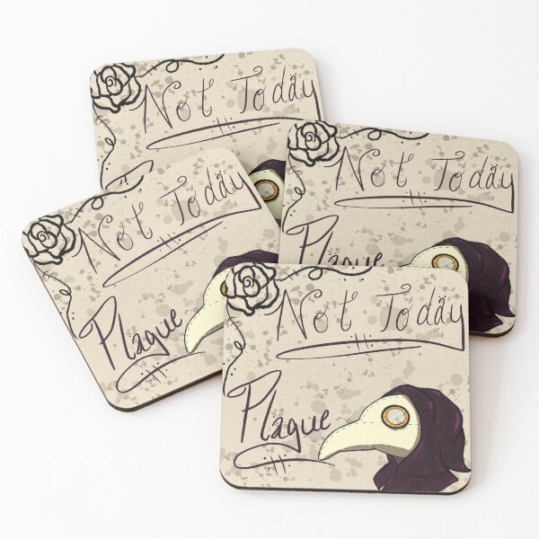 Item preview, Not Today Plague Doctor designed and sold by ZombieCheshire.
