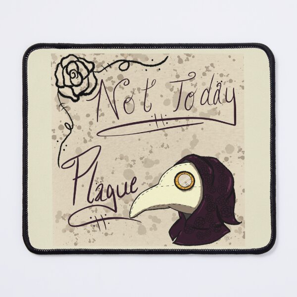 Item preview, Not Today Plague Doctor designed and sold by ZombieCheshire.