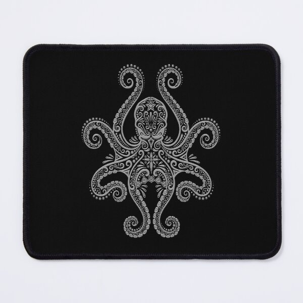 Item preview, Intricate Dark Octopus designed and sold by JeffBartels.