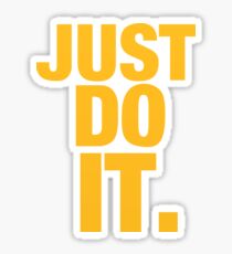 JUST DO IT HOODIE Sticker