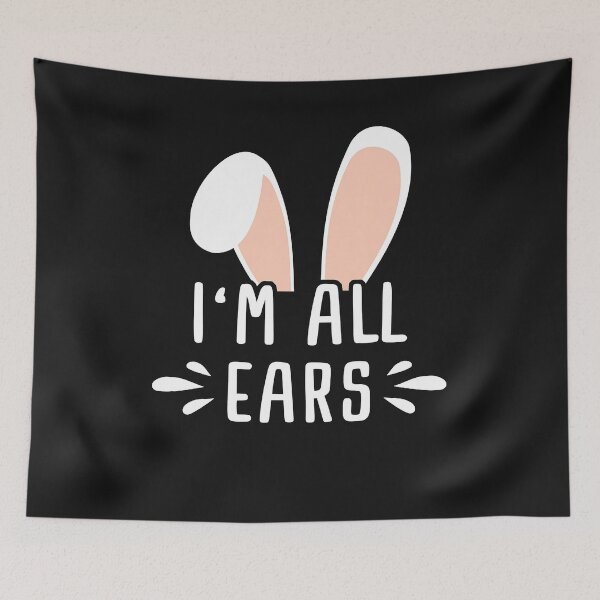 Item preview, Cute All Ears Bunny  Easter Egg Bunny Gift  Mens & Womens  designed and sold by zorinaabzs143.
