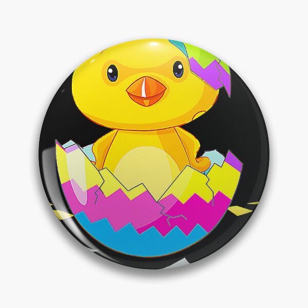 Item preview, Cute Happy Easter Day 2021 Chick With Easter Egg Basket  designed and sold by zorinaabzs143.
