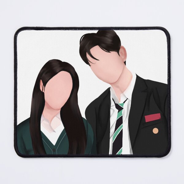 Item preview,  All of us are dead, Choi Nam Ra and Lee Soo Hyuk Drawing designed and sold by BeccaKenDesigns.