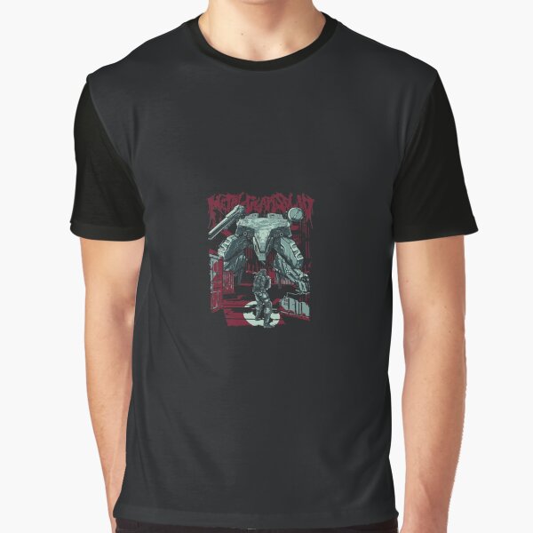 Vista previa del artículo con la obra «Fan Art de Metal Gear Solid Camiseta clásica», diseñado y vendido por OlegPachomow.