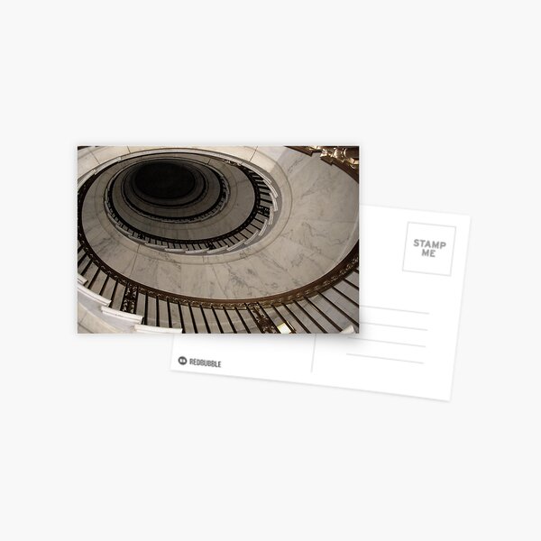 The Oval Staircase Postcard