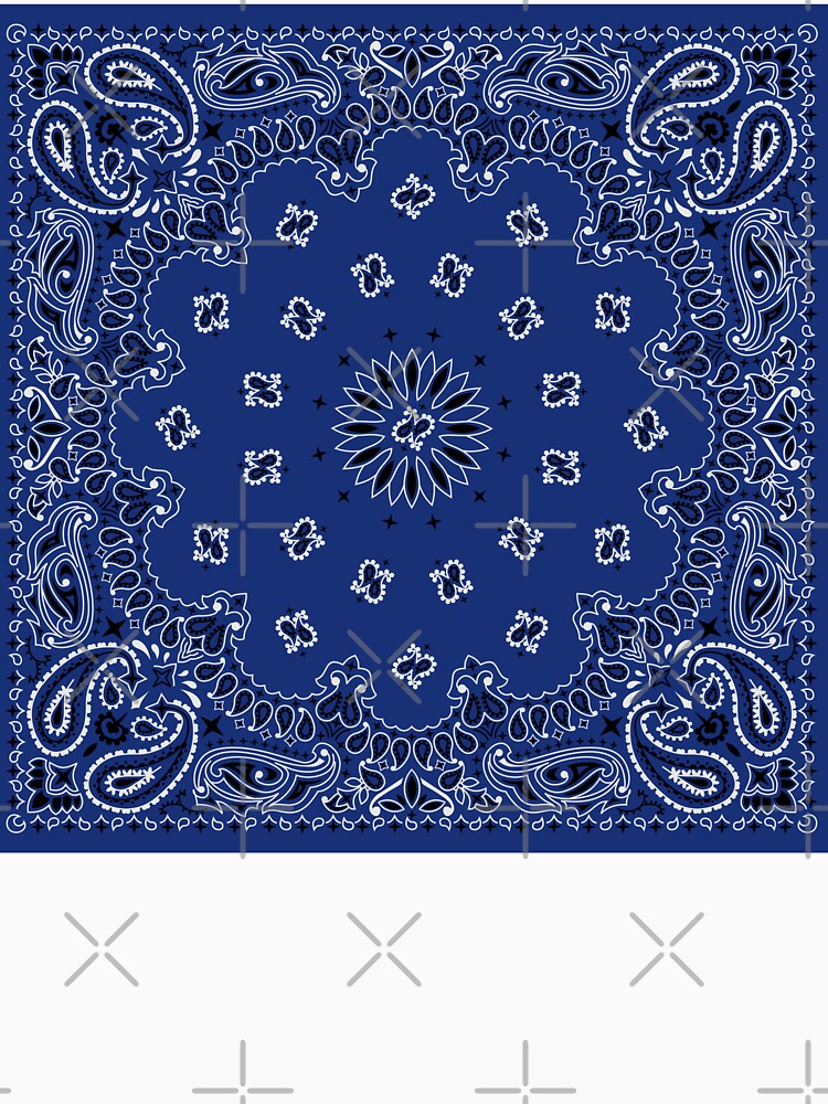 Blue Bandana | Pattern\
