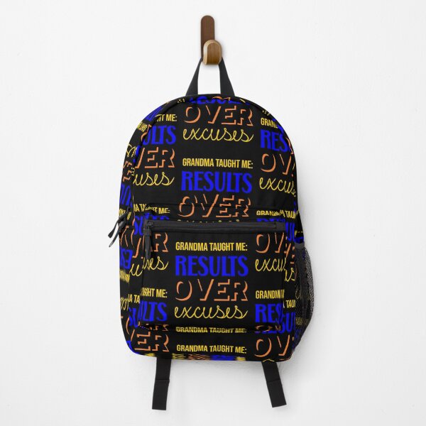 Item preview, Results Over Excuses - Grandma Taught Me designed and sold by artfulnotebook.